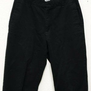 Women's Calvin Klein Black Cropped Pants Size 10 1